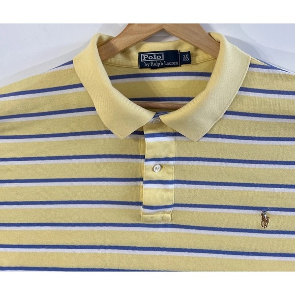 Polo Ralph Lauren Other - Men's Polo Ralph Lauren Polo Shirt Short Sleeve 3X Big Striped